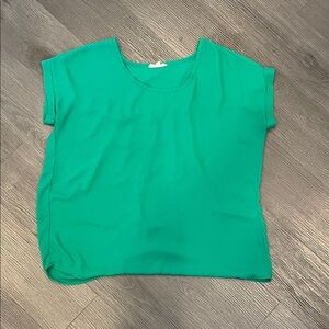 Women's Green Top -